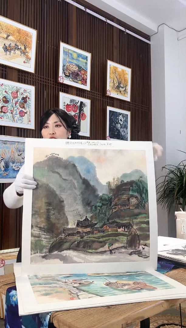 版画耿玉琨名章限量版画S