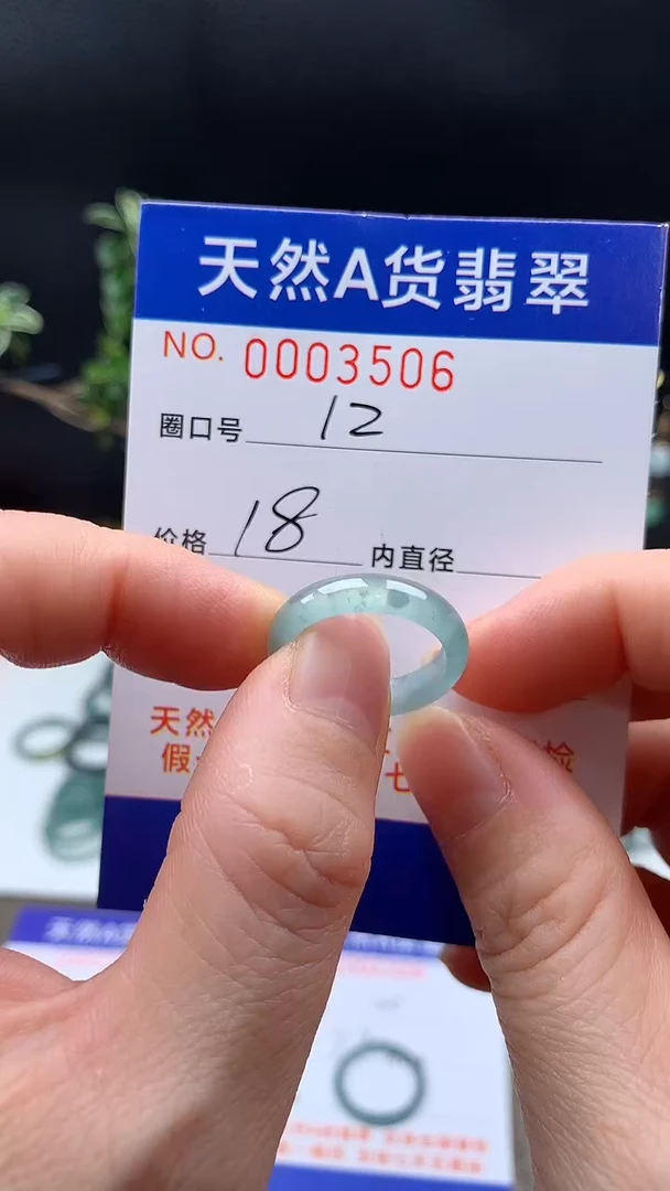 未镶嵌戒指翡翠12#