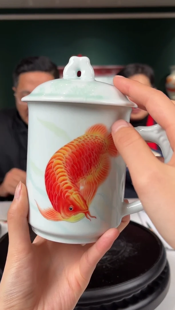 【闪购商品】杯子F08【人间瓷画】《王烛明》