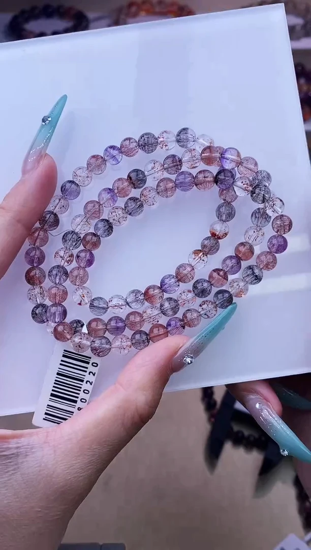 未镶嵌手串水晶仙女超七多圈6m+