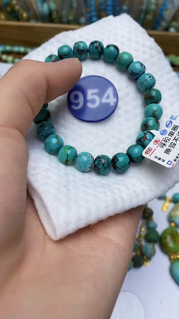 【闪购商品】绿松石手串未镶嵌954