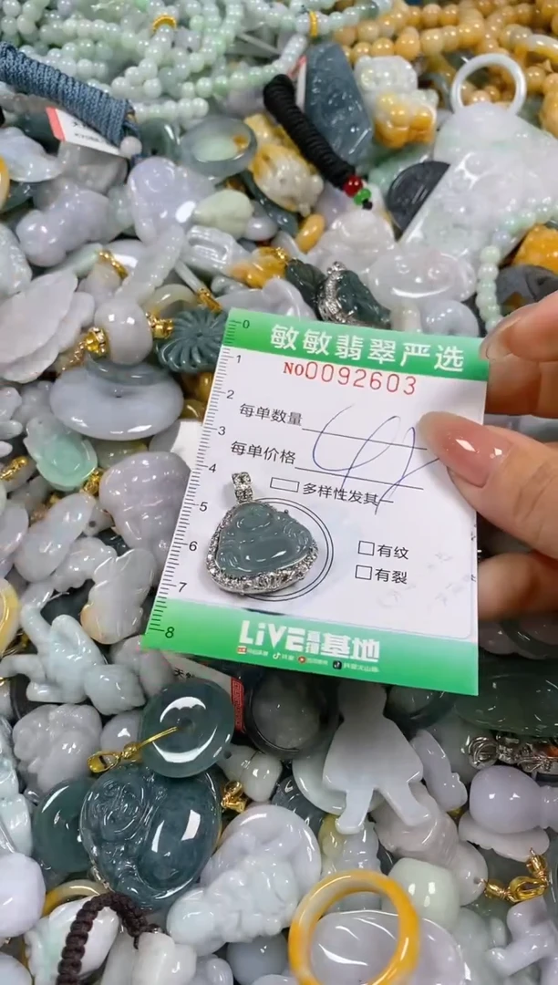 【闪购商品】翡翠颈饰未镶嵌闪购0092603