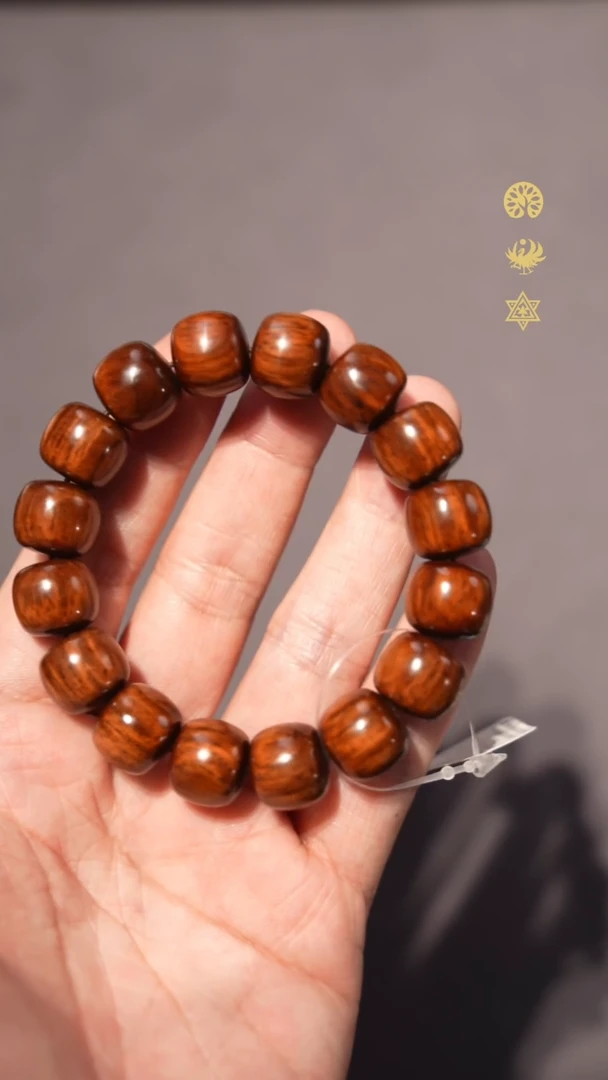 把件黄花梨/降香黄檀老料油梨1314老型佛珠