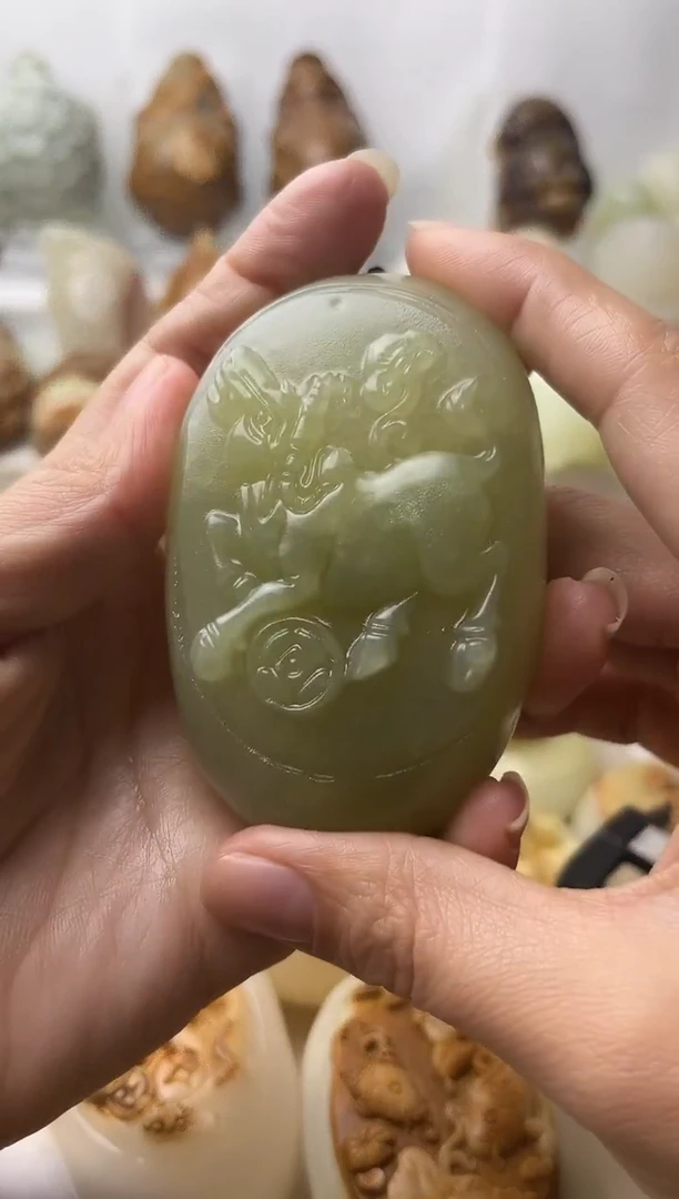 石材方解石棉纹正常不退换牛