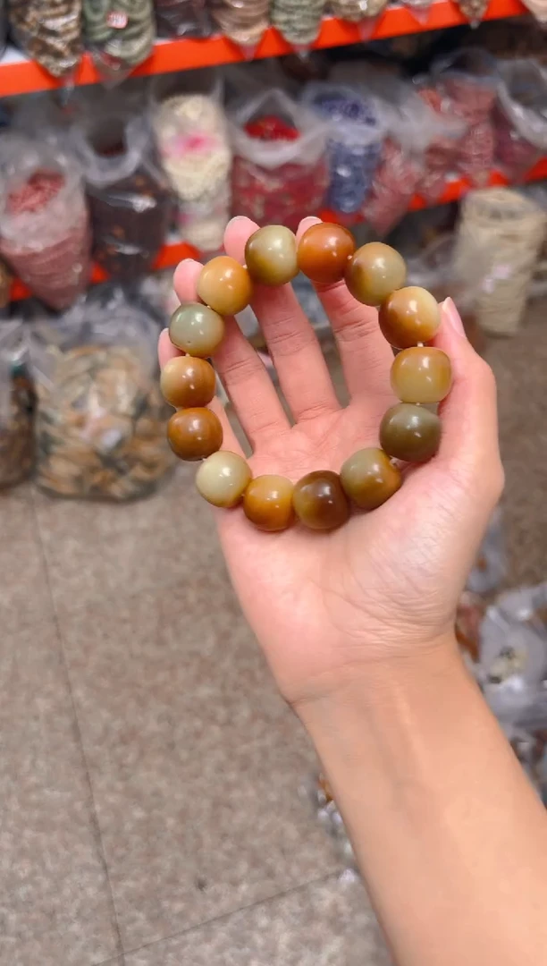 吊坠菩提根/象牙果敦煌大卡单圈