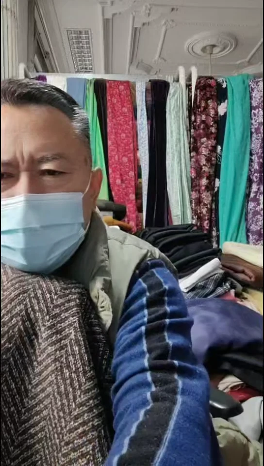 黑咖色大编织人字纹布料