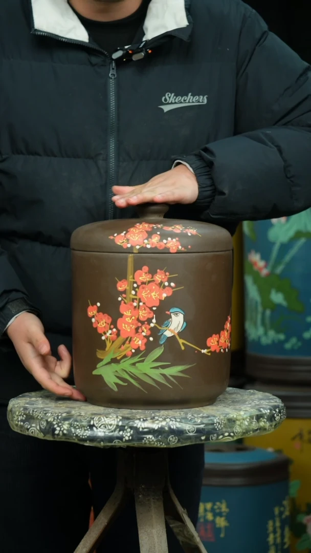 【闪购商品】紫砂茶叶罐 茶叶罐