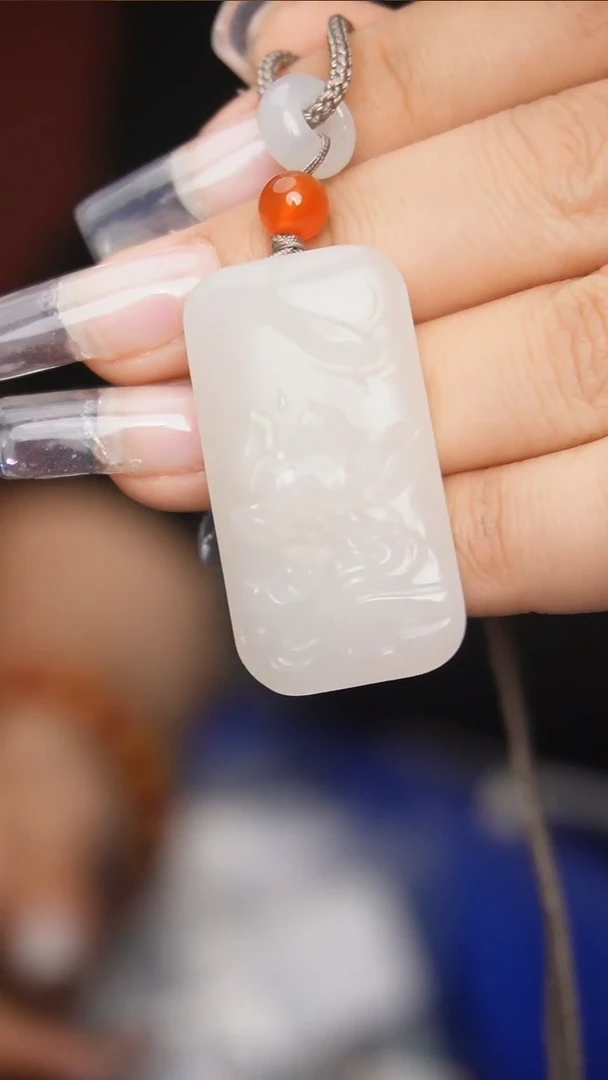 和田玉未镶嵌颈饰A25