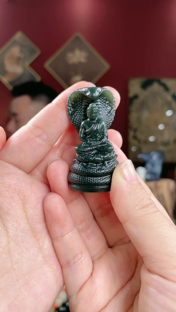 【闪购商品】和田玉把件未镶嵌释迦摩尼