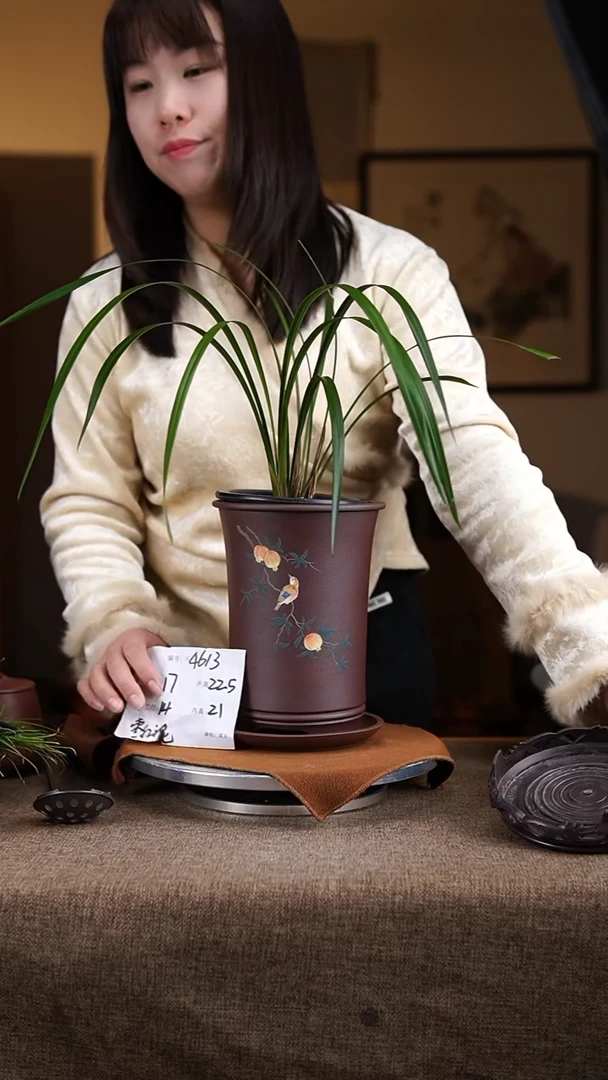 【闪购商品】紫砂花盆紫砂花盆4613+z