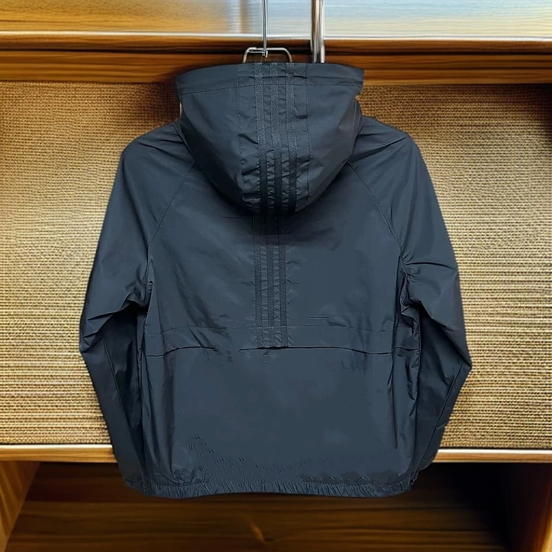 6663春夏新款高品质连帽时尚休闲帅气防晒衣夹克外套