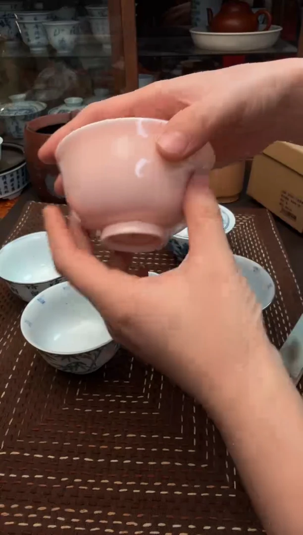 【闪购商品】织绣Cici手作刺子绣植物染柿染茶席-