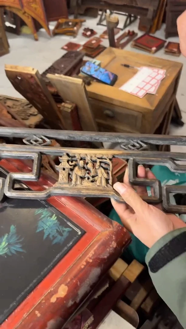 香榧木木雕款姜*生老木雕老物完美主义者勿拍新疆西藏不包邮