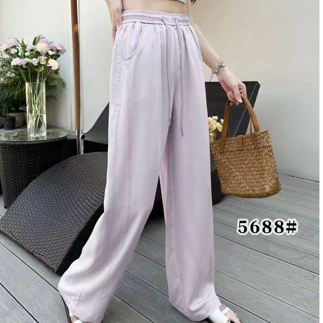 芭莎家5688时尚休闲夏季阔腿裤