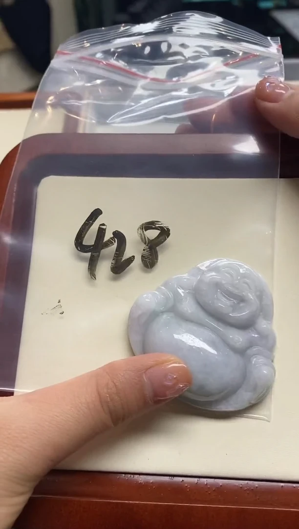 翡翠未镶嵌项链428天然缅甸A货翡翠