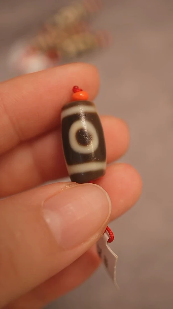 未镶嵌颈饰玛瑙/玉髓小***伤蚀花玛瑙珠定制编绳