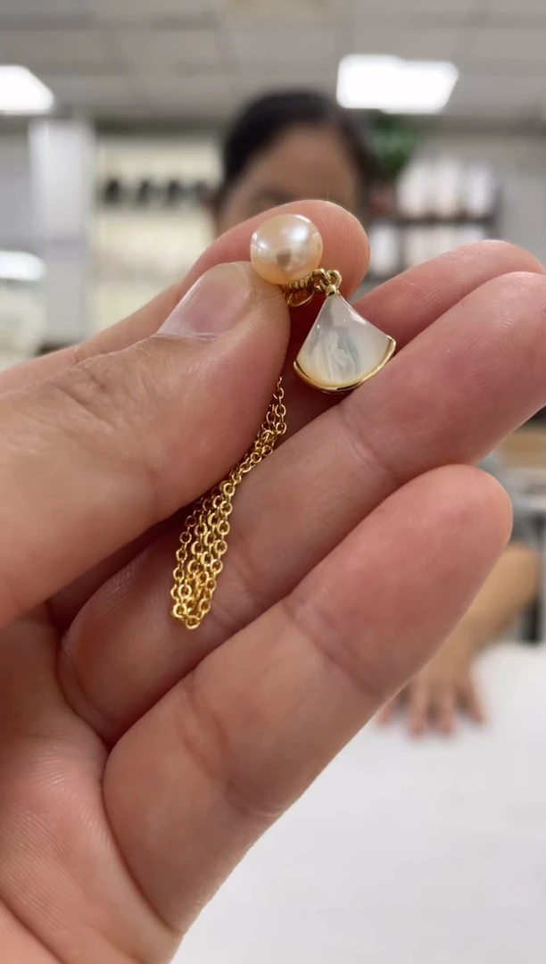 未镶嵌吊坠淡水珍珠7多样性发其一