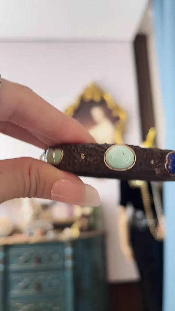 翡翠未镶嵌项链西*翡翠A935