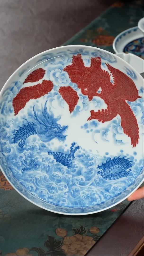 屹朴龙凤呈祥壶承