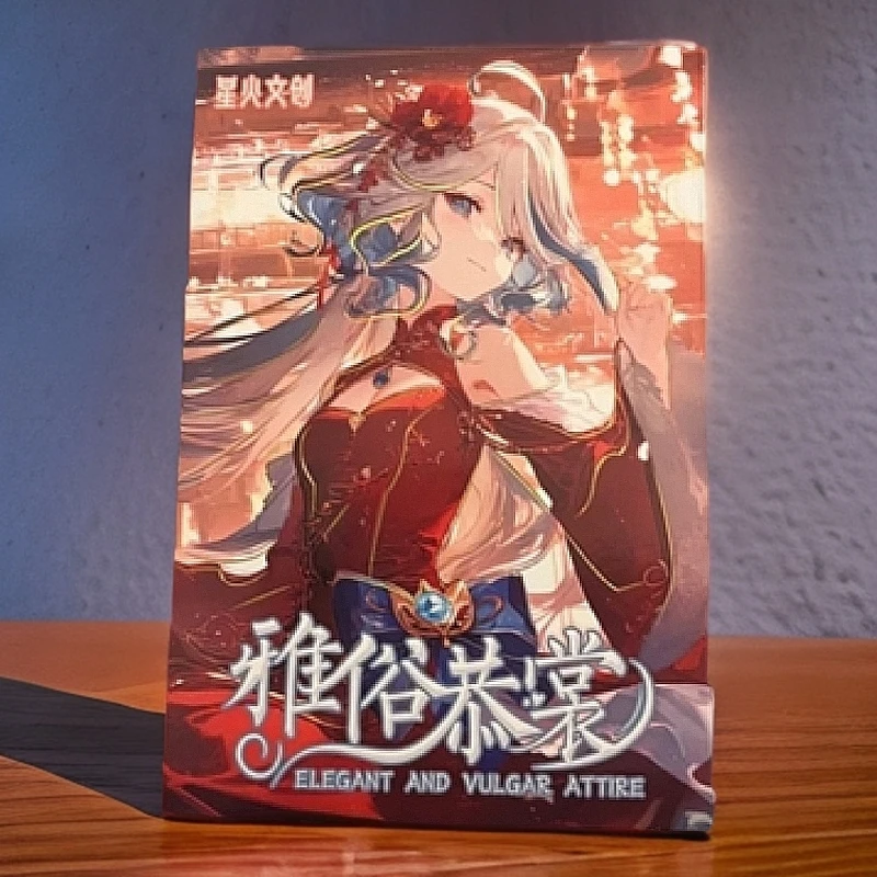 三玖·星火文创《雅俗共赏》二次元动漫收藏卡牌