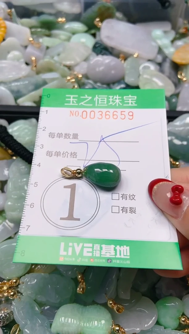 【闪购商品】翡翠颈饰未镶嵌闪购0036659