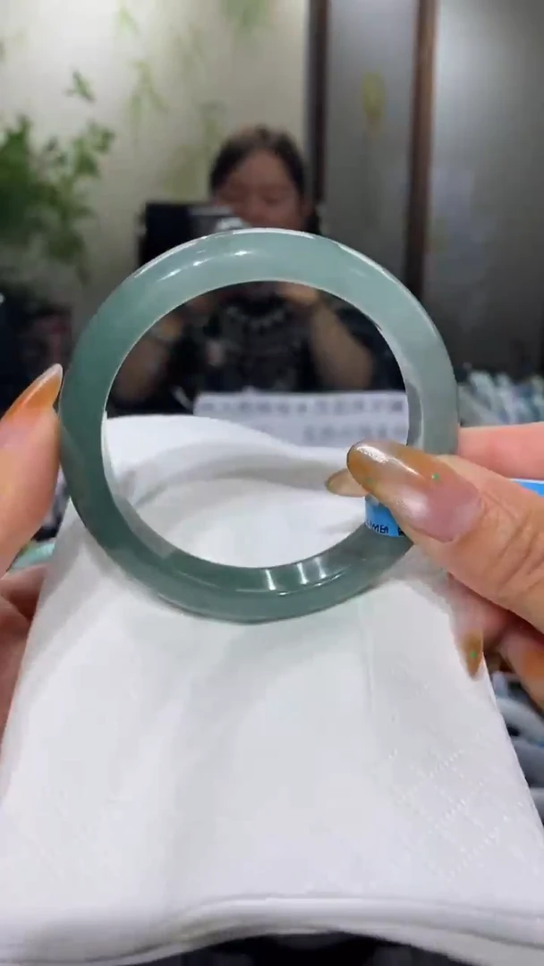 未镶嵌手镯翡翠圈口58.9