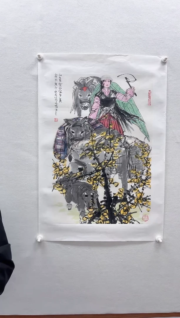 【闪购商品】国画湖社-潘文博-国画
