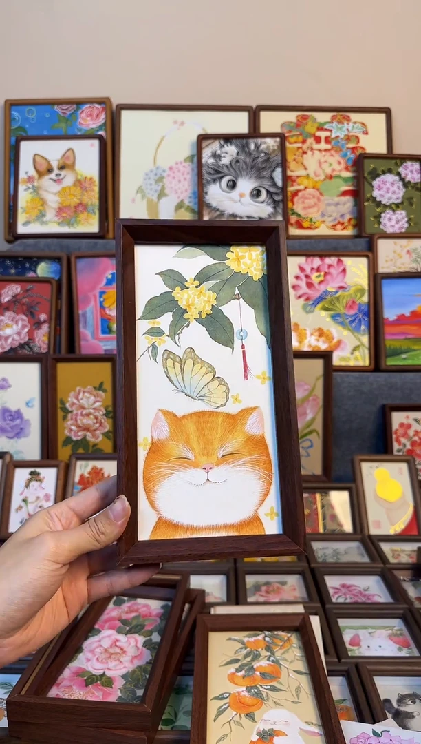 木双层款桂花猫猫