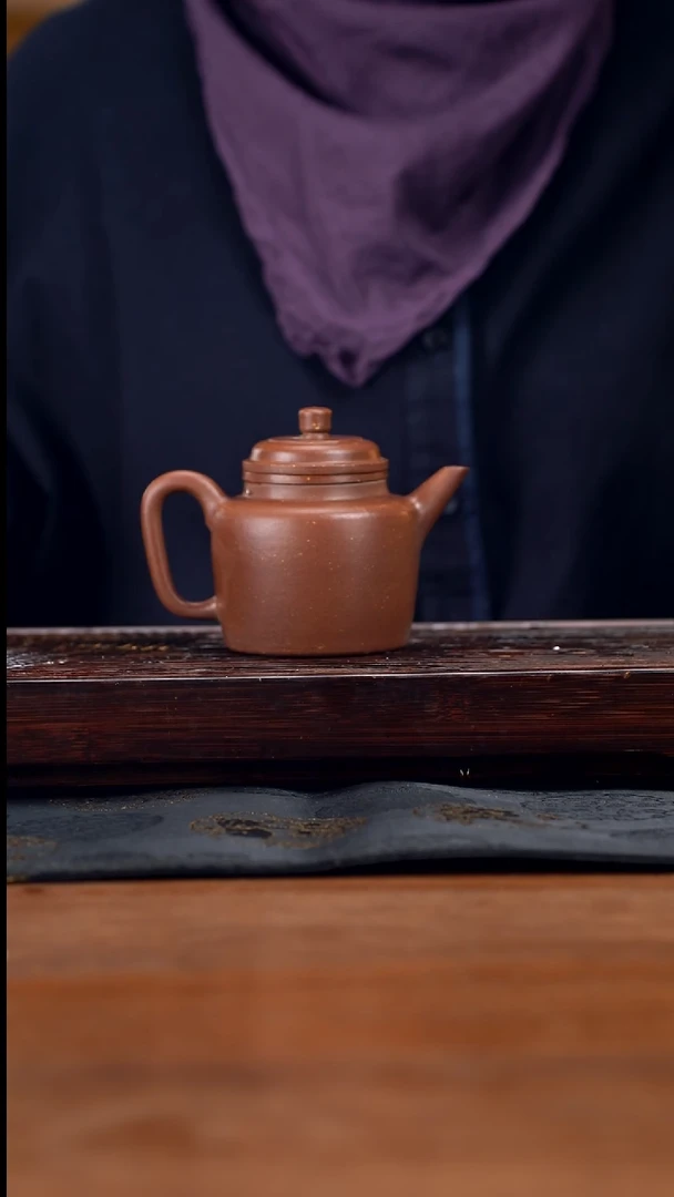 【闪购商品】紫砂茶壶220cc黄龙山原矿紫泥德钟27