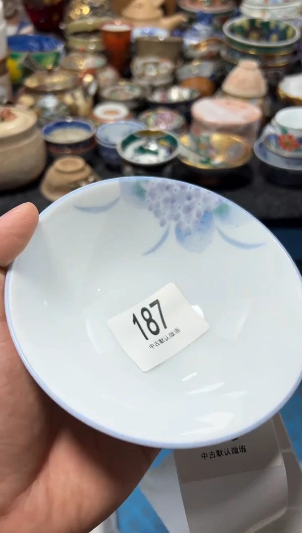 瓷片初*夏目海外回流瓷器中古品。