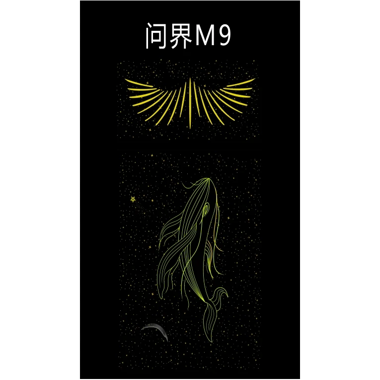 问界M9专属星空膜升级天窗炫酷氛围灯满天星空顶氛围灯天窗星空顶