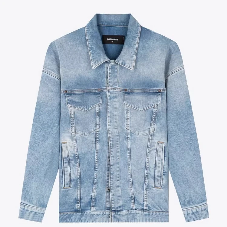 DSQUARED2 D2二次方水洗女士牛仔夹克外套S75AM0879S30663470