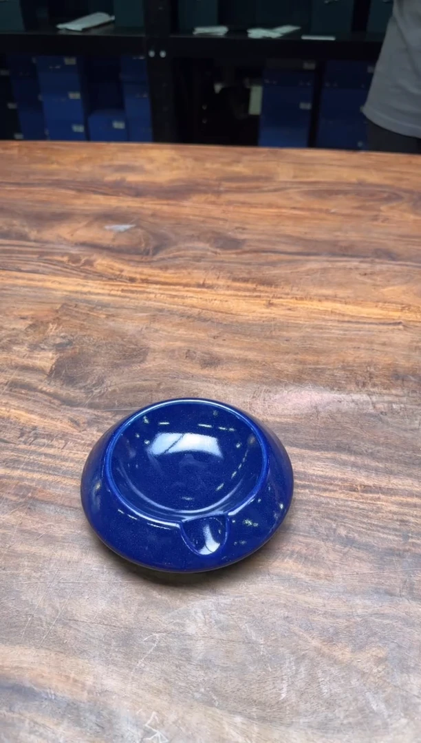 细**物燕泥堂 青金石 大雪茄缸