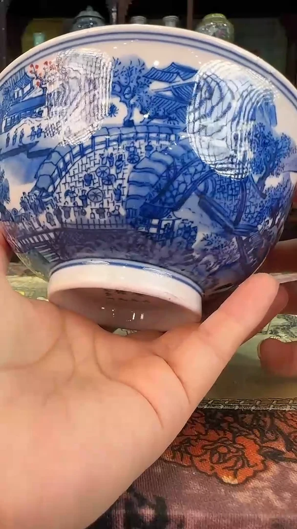 瓷片景德镇陶瓷摆件
