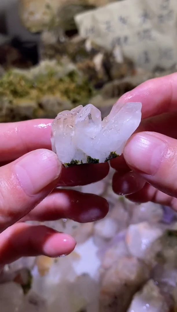 未镶嵌珠宝半成品水晶6号四川美姑超七花园水晶