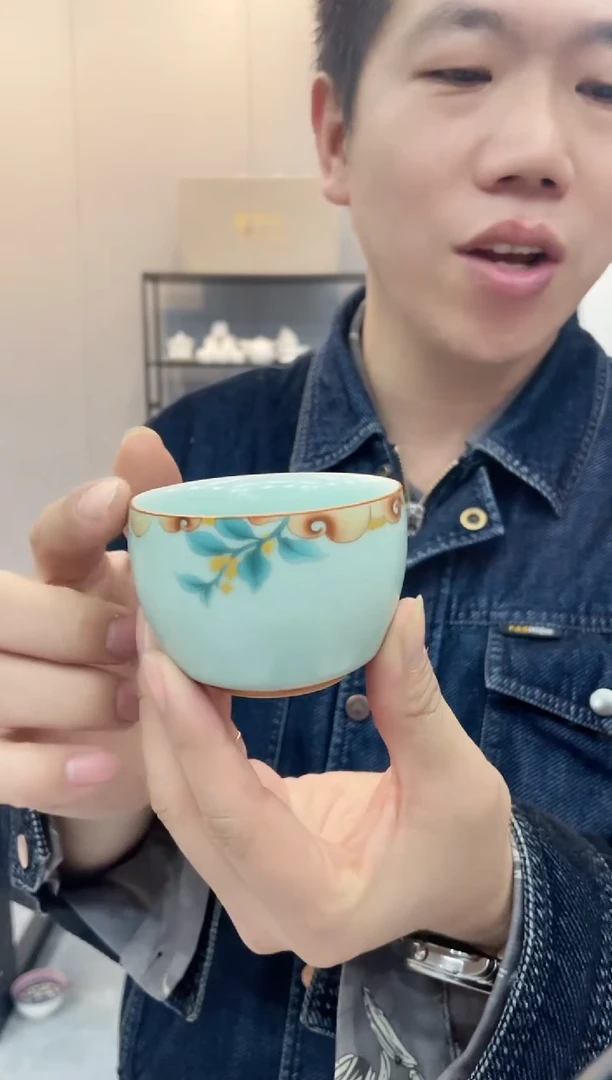 【闪购商品】【席欢李商城】青汝马蹄桂枝杯
