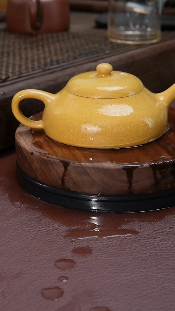 【闪购商品】紫砂茶壶黄段光速静乐紫砂壶