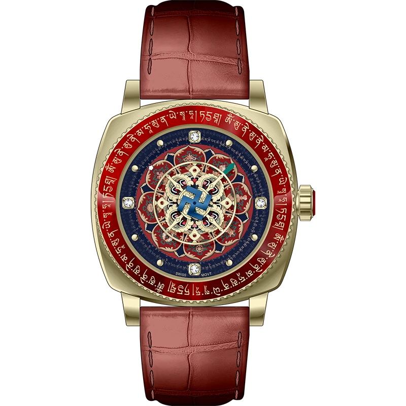 【龙措出品】吉祥八宝坛城腕表多样性发一