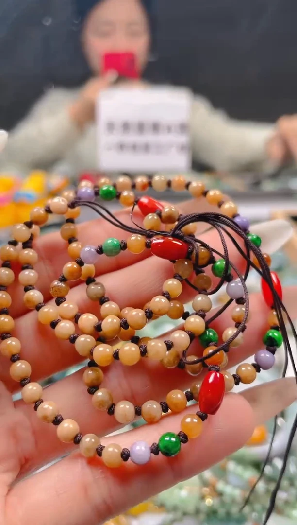 【闪购商品】翡翠颈饰未镶嵌/L/翡翠A货一图一物