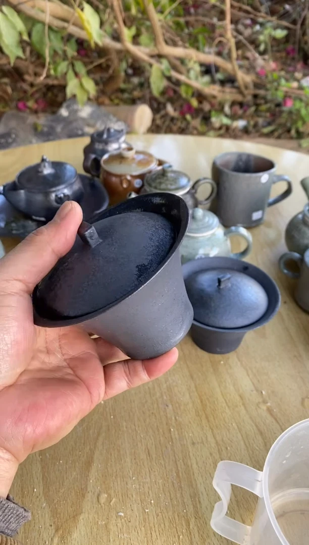 【闪购商品】浪鬼柴烧鬼小柴系列盖碗