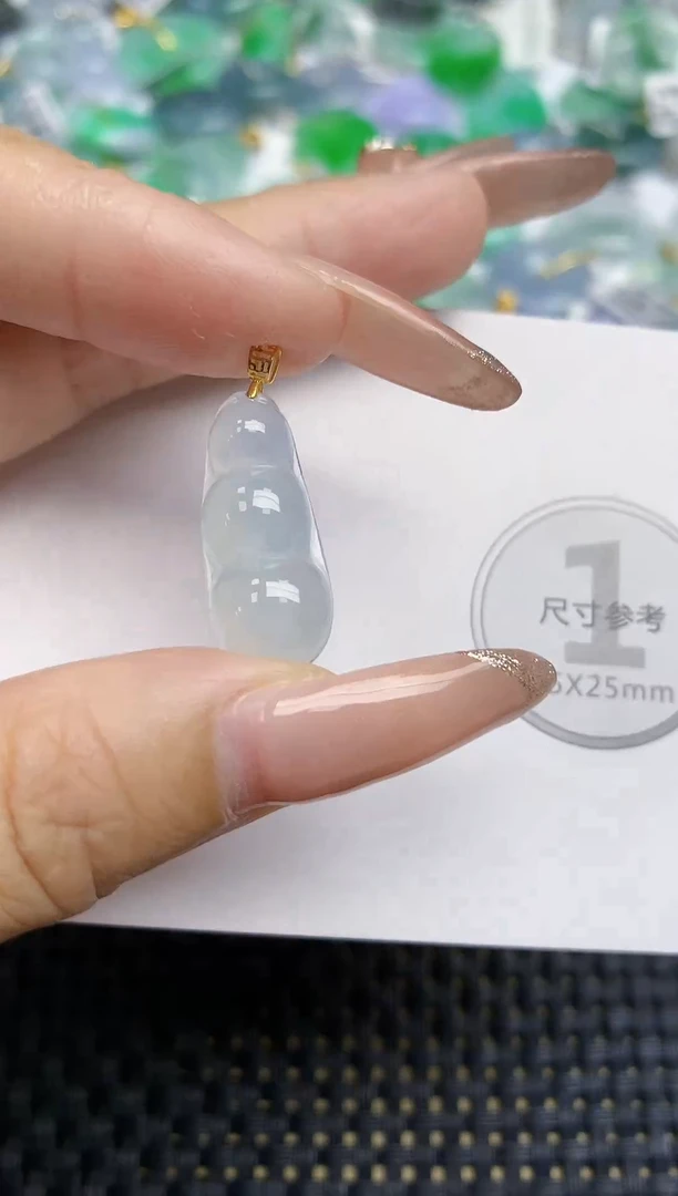 颈饰未镶嵌翡翠天然缅甸A货翡翠百元以上9元证书费自理