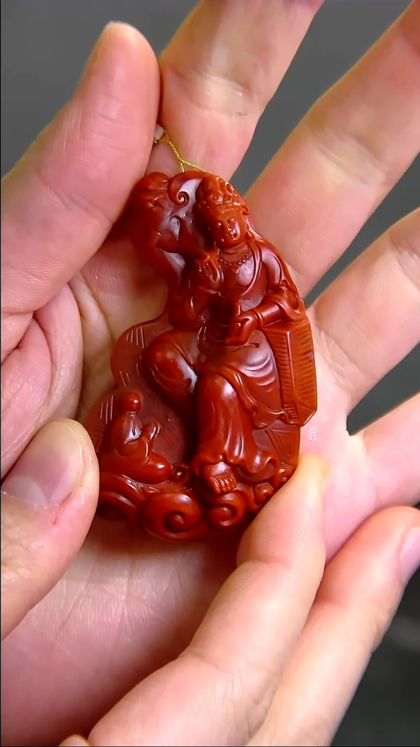 未镶嵌雕刻南红玛瑙001ZB1125产品一个