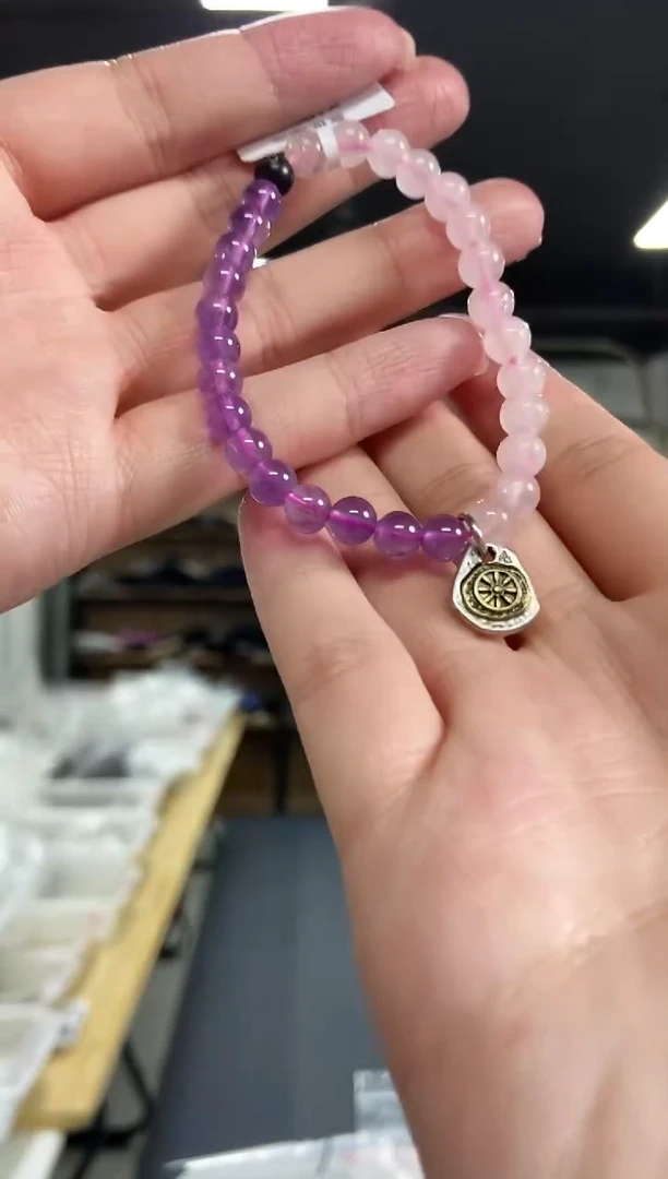 【闪购商品】水晶手串未镶嵌多样性发其一颜色微差