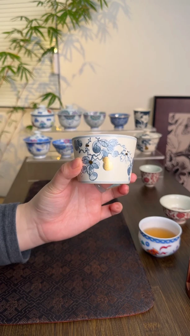 【闪购商品】景德镇手绘茶杯茶杯