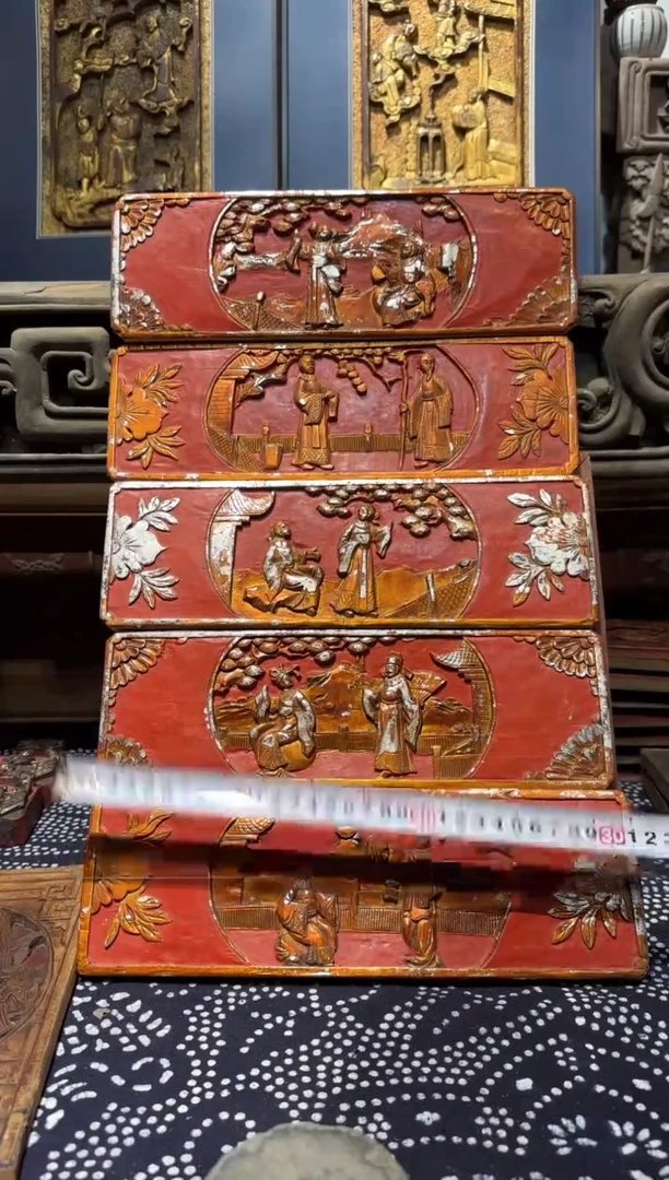 香榧木独**冬老木雕老物件