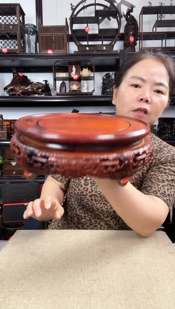 木21公分老李红木工艺品