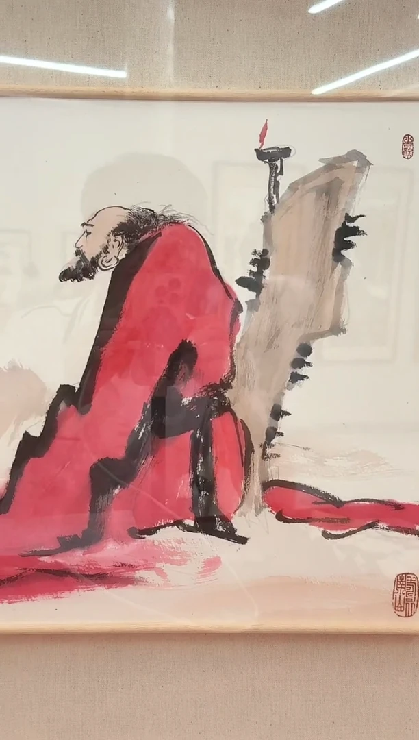 国画6人物-陈先生-1平尺