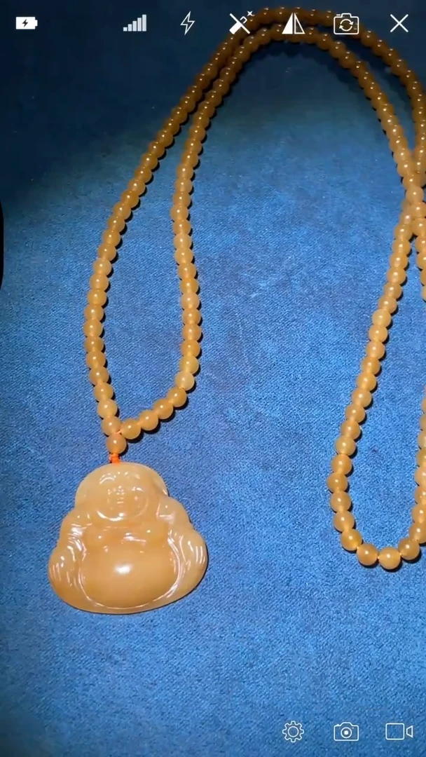 定制和田玉QZ   弥勒