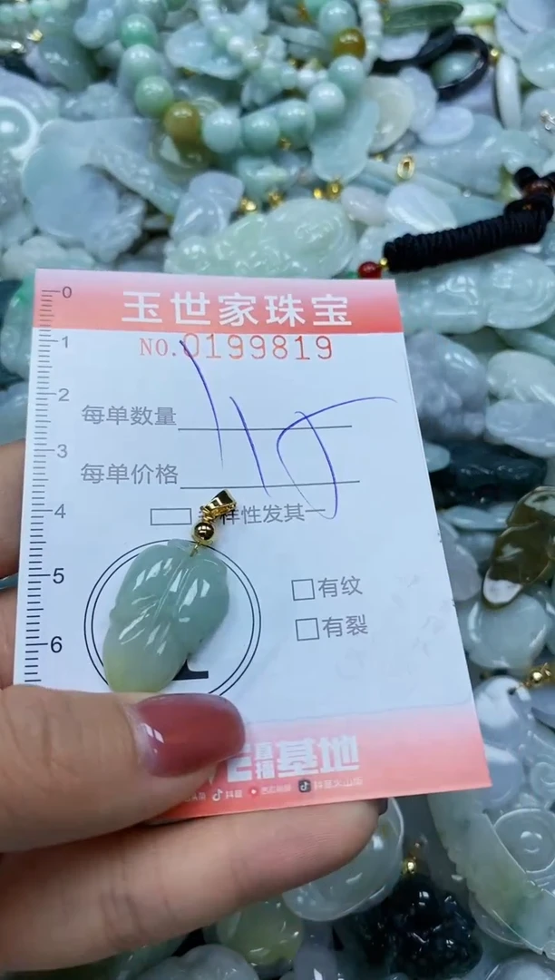 【闪购商品】翡翠颈饰未镶嵌闪购0199819