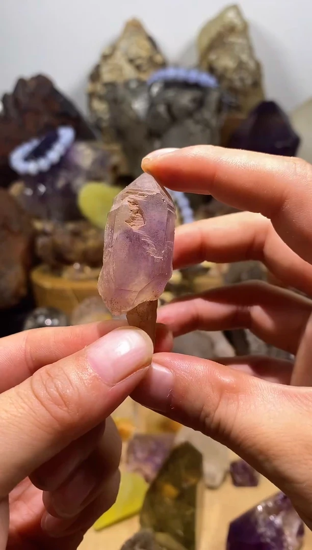 27未镶嵌水晶紫骸骨权杖